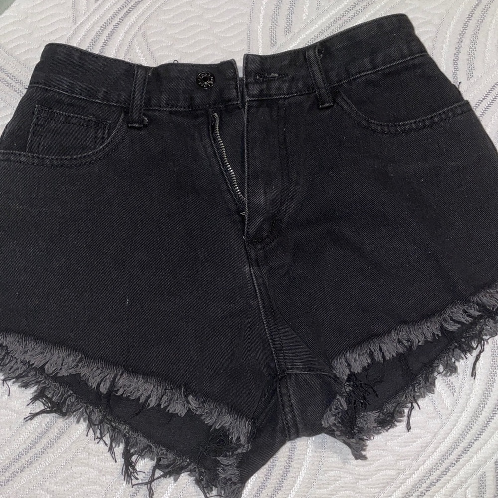 Black flame shorts